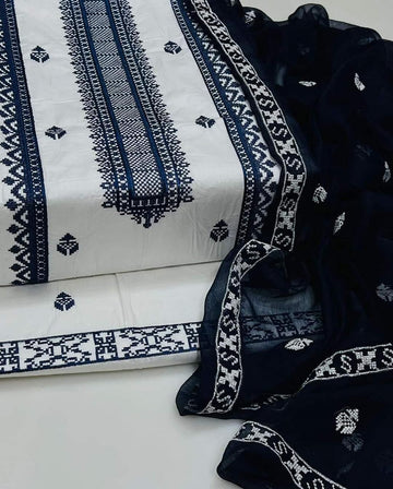 Pure Cotton Lawn CrossStitch Embroidery