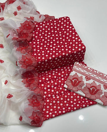 Lawn Cotton Polca Dots