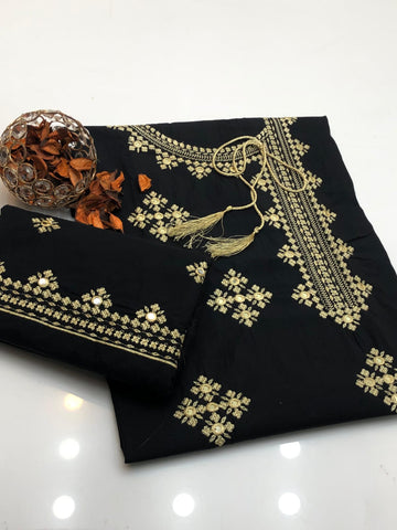 Cotton Ari Work Embroidery 2Pc Dress