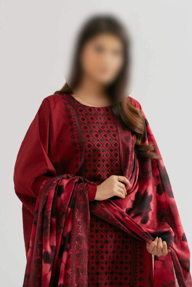 Printed Lawn 3Pc Dress