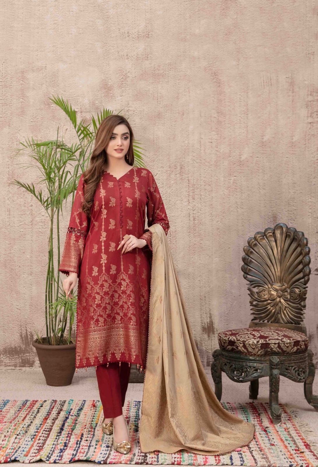 3Pc Collection Lawn Shirt WITH Lawn Dupatta