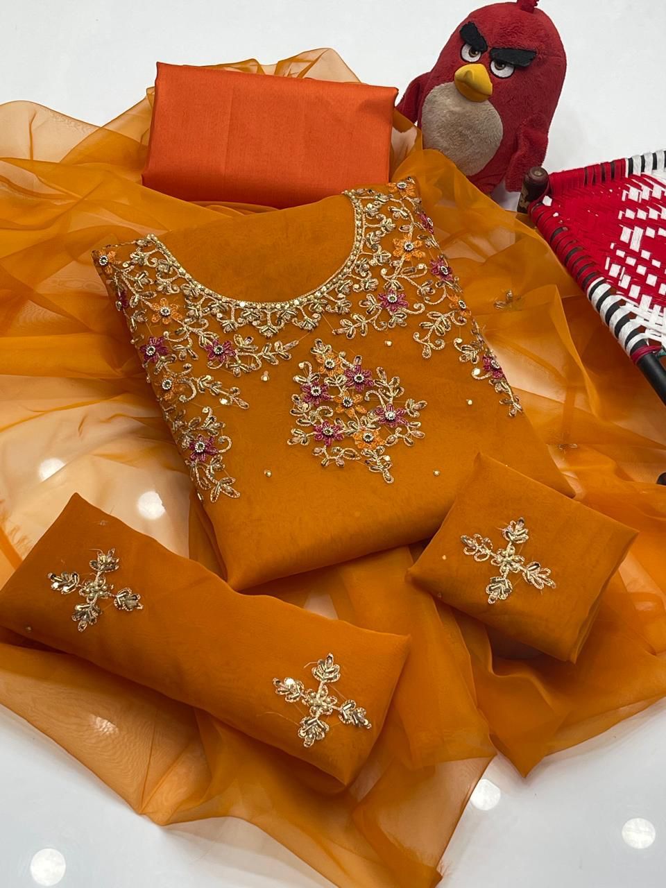 Organza Fancy HandMade Dress