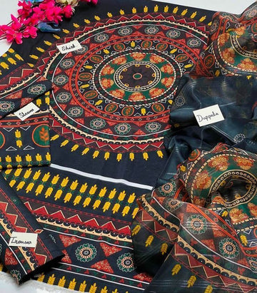 Self Jacquard Swiss Lawn