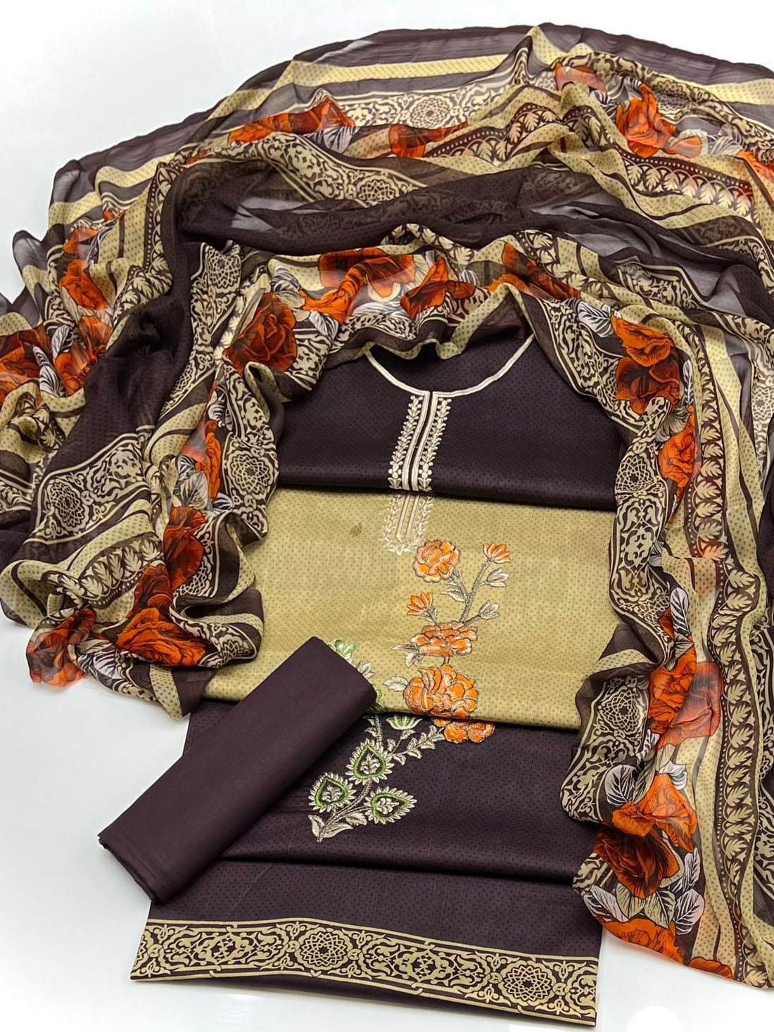 Lawn Print & Embroidery