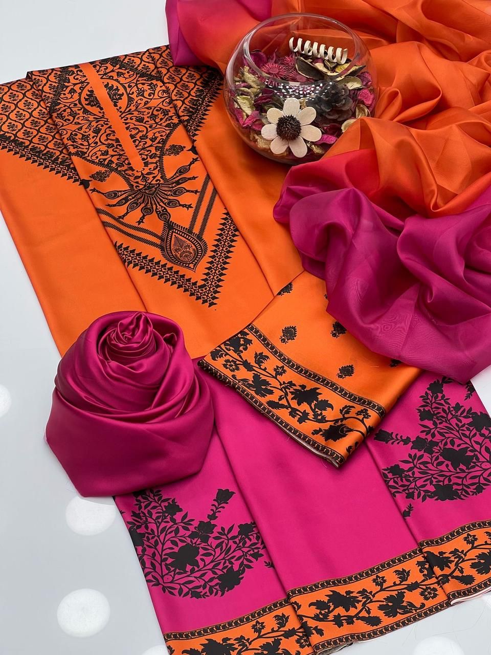 Shamoz Silk Printed Dress